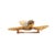 Vintage 18k Yellow Gold Sapphire Diamond Textured Wings Hummingbird Pin Brooch For Sale In Houston - Image 6 of 8