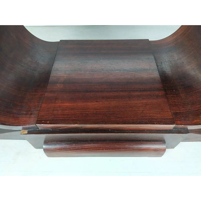 Art Deco Walnut Cradle Table For Sale - Image 13 of 18