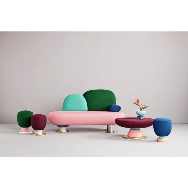 Not Yet Made - Made To Order Toadstool Collection Ensemble Sofa with Table and Puffs by Pepe Albargues, Set of 5 For Sale - Image 5 of 15