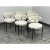 Omar De Biaggio for Cb2 Inesse Dining Chairs, Set of Six For Sale - Image 9 of 11