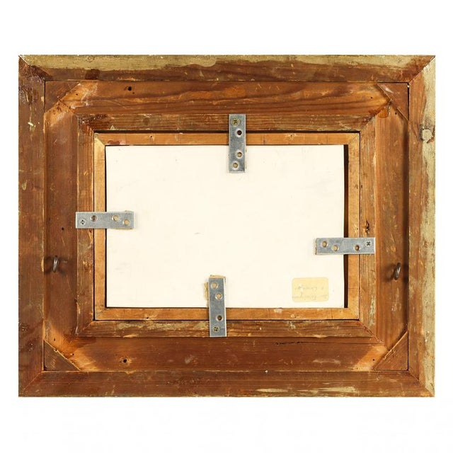 Baroque Porcelain Plaque with a Genre Scene of Card Sharps from KPM, Berlin, 1890s-1910s For Sale - Image 3 of 5