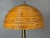 Gold Mid-Century Pencil Reed Rattan Bamboo and Brass Table Lamp, 1970s For Sale - Image 8 of 17