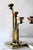 Art Deco 3-Armed Candlesticks in Brass, 1920s, Set of 2 For Sale - Image 12 of 14