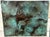 Treloar, Shallow Water, Verdigris-Patinated Copper Panel, No. 3000/c, 36" x 44" A striking verdigris-patinated copper wall...