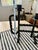 Antique Hand Forged Spanish Revival Wrought Iron Twisted Metal Candle Holder For Sale In Palm Springs - Image 6 of 9