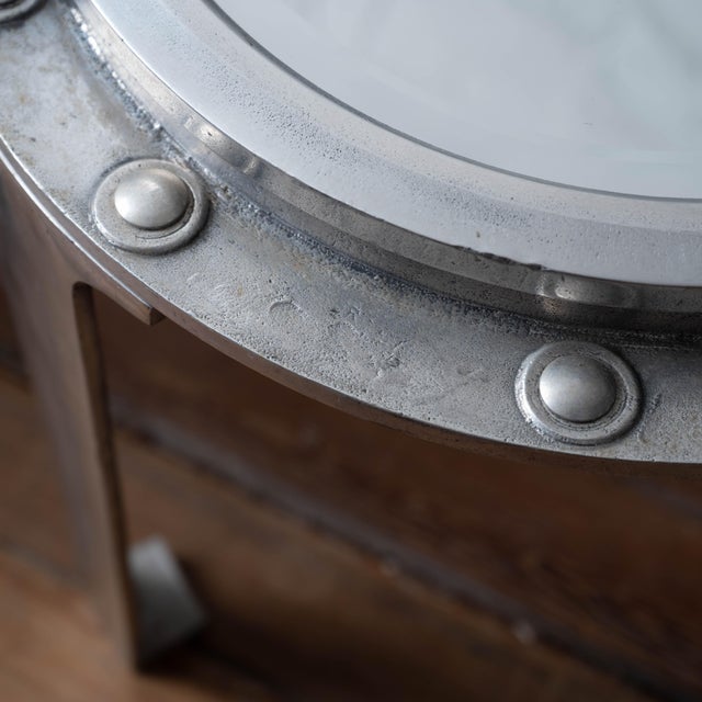 A Pair of Porthole Cover Side Tables For Sale - Image 13 of 15