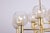 Large Vintage Brass Chandelier, Germany, 1960s For Sale - Image 10 of 13