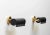 Model 8260 Black Wall Lights from Falkenbergs Belysning, Sweden, 1950s, Set of 2 For Sale - Image 11 of 11