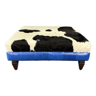 Custom Cococo Home Chesterfield Ottoman For Sale