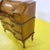 Louis XV Style Inlaid Secretaire with Curved Front For Sale - Image 17 of 18
