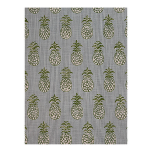 Schumacher 181020 Piña Cove Indoor Outdoor Aquamarine Fabric 2 Yards