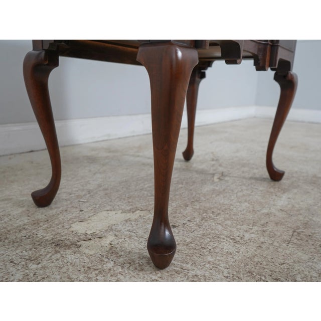 Pennsylvania House Blockfront Cherry Lowboy For Sale - Image 9 of 12