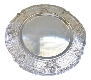Antique E. G. Webster & Son Silverplate Company Tray