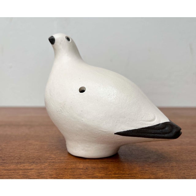 Vintage Handmade Ceramic Riekko Bird Whistles from Punainen Paja and Lintupaja, Finland, 1970s, Set of 2 For Sale - Image 15 of 18