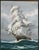 1970s 1970’s Large Signed and Framed Tall Ship Painting, Oil on Canvas, 42” X 30” For Sale - Image 5 of 10