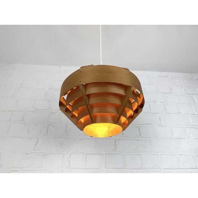 T-510 Pendant Lamp in Pine by Hans-Agne Jakobsson for Ab Markaryd, 1960s For Sale - Image 6 of 15