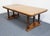 Singer Furniture Golden Oak Mediterranean 90" Double Pedestal Dining Table For Sale - Image 4 of 14