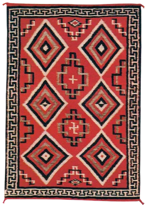 Traditional Hand Woven Kilim - 5'5" X 7'11"