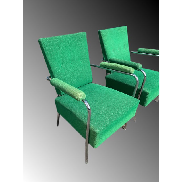 These armchairs are in original vintage condition, sturdy, solid. ideal for an upholstery project in order to give them a...