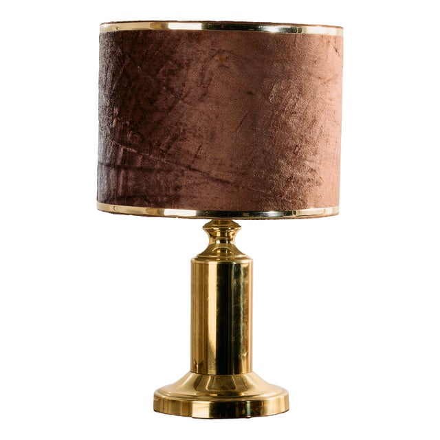 Brass Table Lamp, 1970s For Sale