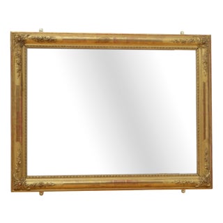 Giltwood Wall Mirror from Belle Epoque, France, 1880 For Sale