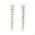 These estate earrings from our contemporary estate collection centers on a 1.61-carat diamond in a round brilliant cut for...