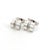 Silver 1990s Georg Jensen Estate Cufflinks Sterling Silver 15.4 Grams, 2 pieces For Sale - Image 8 of 12