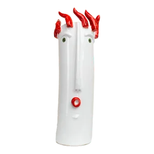 Studio Z, Tall Head Vase with Peppers