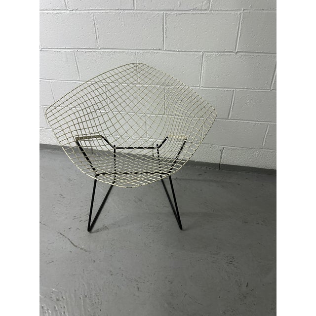 Diamond Lounge Chair by Harry Bertoia for Knoll Inc. / Knoll International, 1960s For Sale - Image 3 of 8