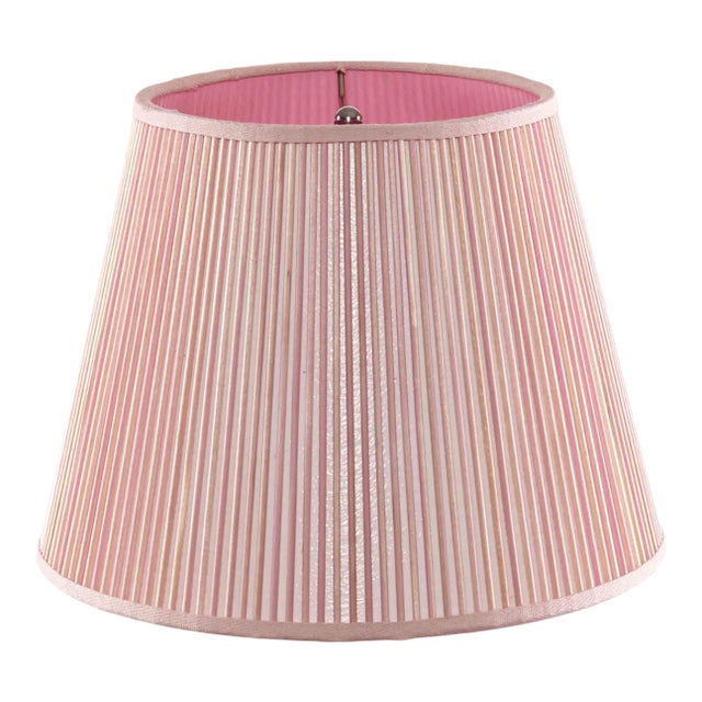 Empire Stick Shade in Washed Pink, 16" For Sale