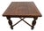 Early 20th Century English Tudor Expansion Table Turned Baluster Legs Quarter Sawn Oak, X-Stretcher For Sale