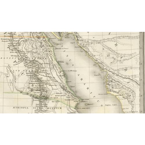 Mid 19th Century Antique Map of Syria, Egypt and the Nile Delta by Lapie, 1838 For Sale - Image 5 of 12