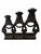 Brutalist Cast Iron Matryoshka Russian Doll Candleholder, Soviet, 1960s For Sale - Image 4 of 7