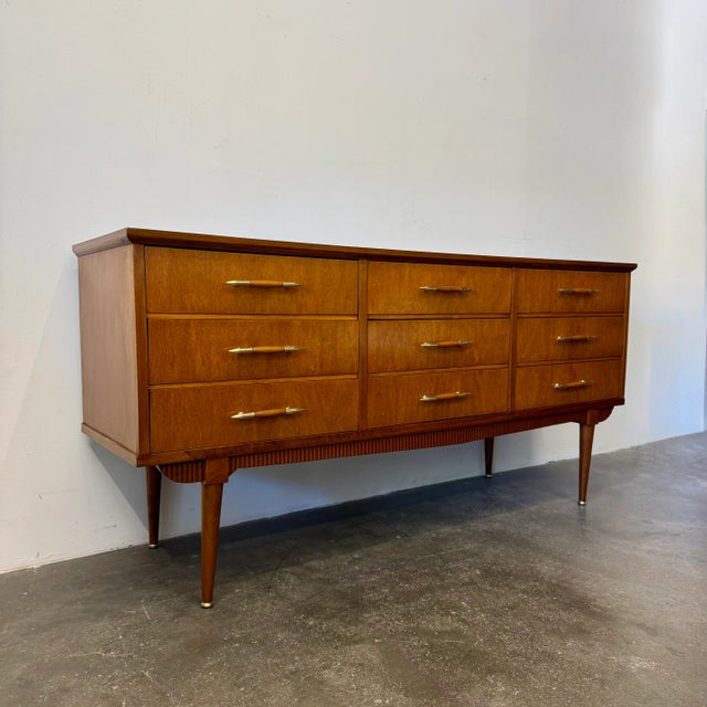Vintage Teak Chest of Drawers, 1950s For Sale - Image 9 of 15