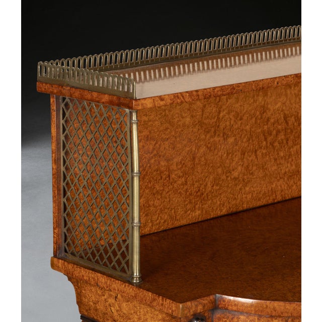 Regency Amboyna Side Cabinet, 1820s For Sale - Image 14 of 18