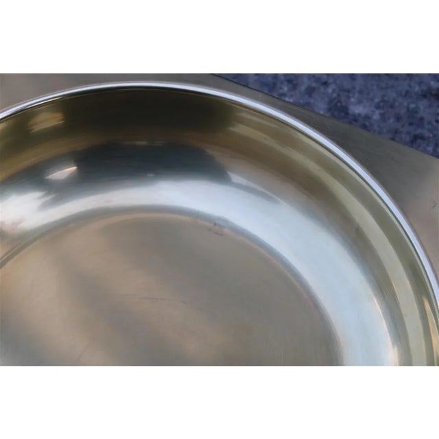 1970s Italian Solid Brass Bowl, 1970s For Sale - Image 5 of 6