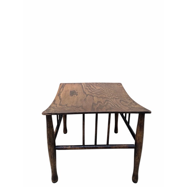 American Antique American Arts and Crafts Mission Oak Side Table For Sale - Image 3 of 7
