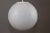 Bauhaus Style Opaline Glass Globe Ceiling Lamp, 1940s For Sale - Image 6 of 8