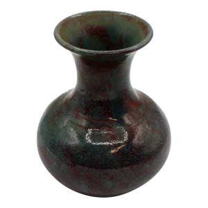 1988 Jugtown Blue & Sang De Boeuf Vase