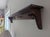 Early 20th Century Vintage Farmhouse Cottage Wooden Wall Shelf With Peg Hooks For Sale - Image 5 of 11