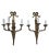 Metal Pair of French Empire Gilt Bronze Sconces, Circa 1890s For Sale - Image 7 of 9