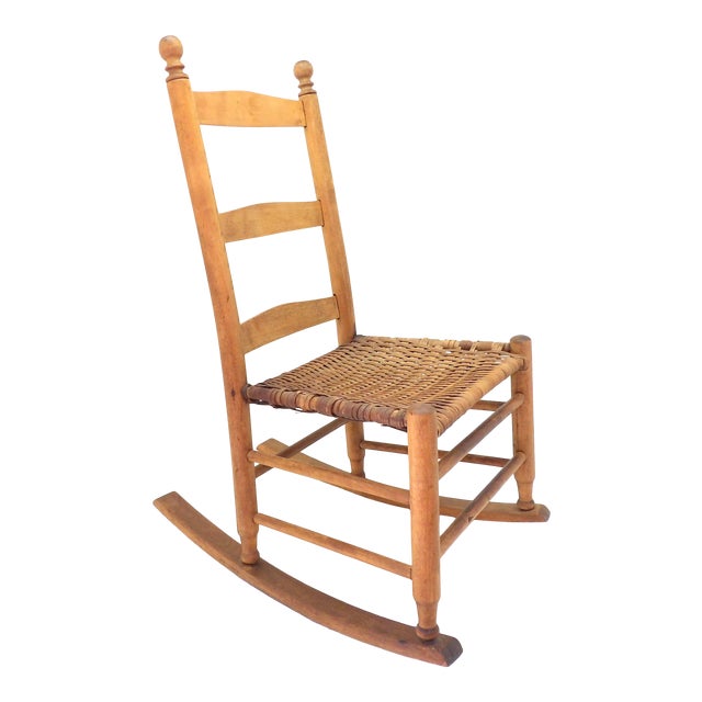 Early 1900's Antique Child's Rocking Chair Chairish