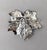 Metal Vintage 1960s Signed Napier Silvertone Grape Cluster Brooch For Sale - Image 7 of 8