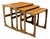 English Nesting Tables in Teak from G-Plan, 1970s, Set of 3 For Sale