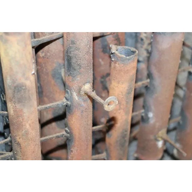 Brutalist Mid-Century Modern Metal Brutalist Wall Art in the Manner of Paul Evans For Sale - Image 3 of 10