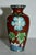 Vintage (1980's) Mini Vase is Chinese. Cloisonné with Multi-Colored Floral Designs. The Measurements: 1.75" Diam. x 3.5"H....