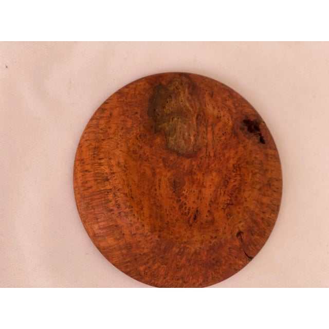 These small plates are so beautiful - the wood is Cherry Burl and has amazing character. They have been Book Matched (the...