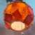 Plastic 1950s Mid-Century Modern Chunky Acrylic Swag Lamp For Sale - Image 7 of 7