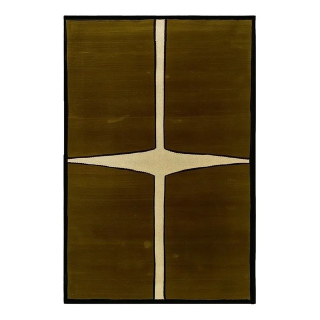 Not Yet Made - Made To Order Vetiver Modern Rectangular Rug by Tapis Studio for Hommés Studio For Sale - Image 5 of 5
