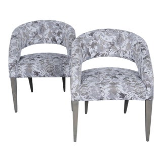 "Melone" Side Chairs Attr. To Stanley Jay Friedman, Set of 2 For Sale